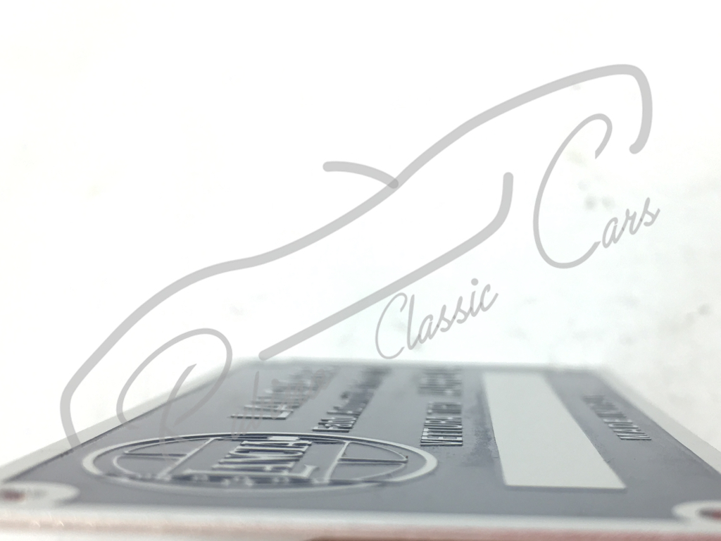 Targhetta numero telaio / vano motore - immagine 3